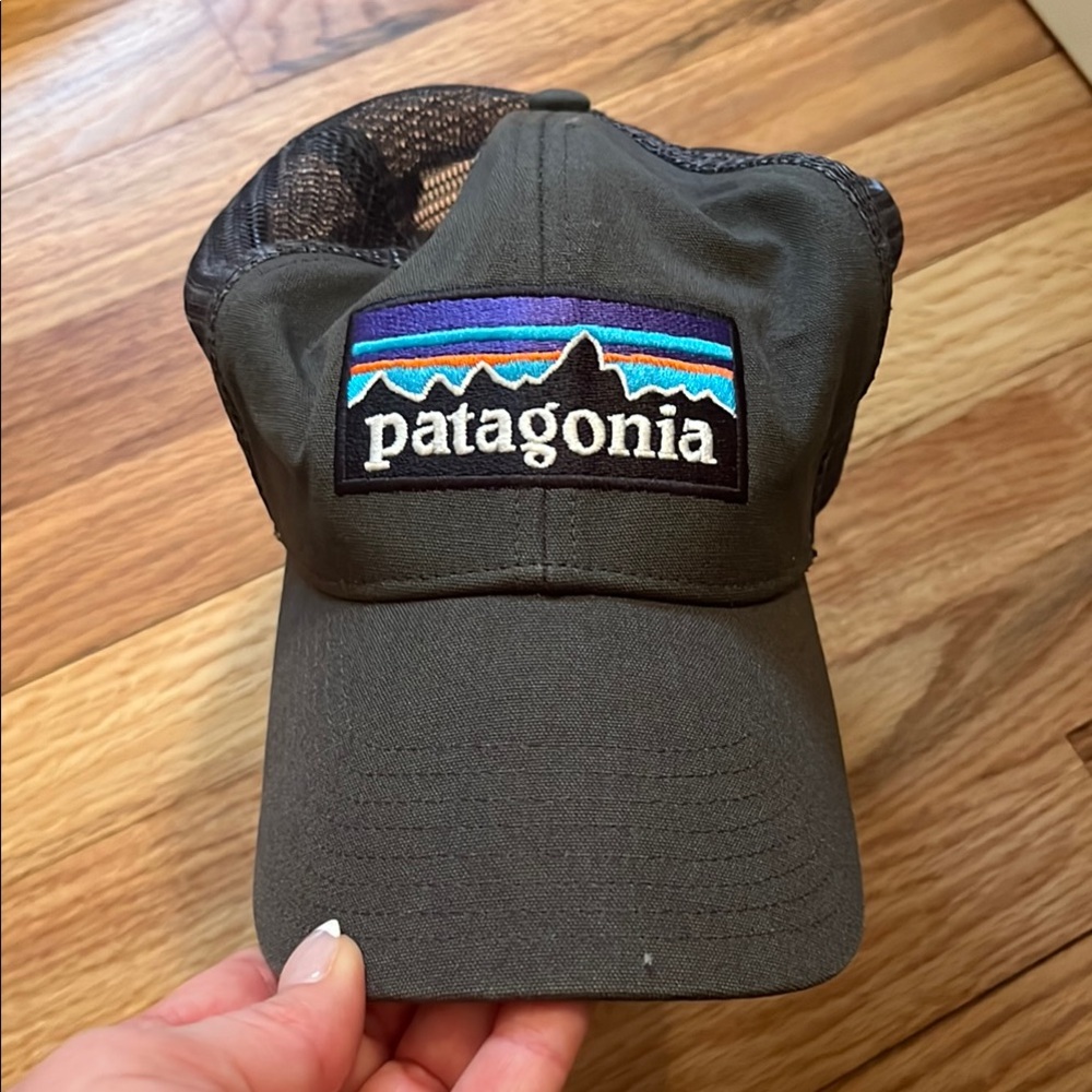 Patagonia Olive Green Trucker Hat